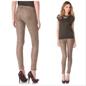 MOTHER Tan Skinny Pants